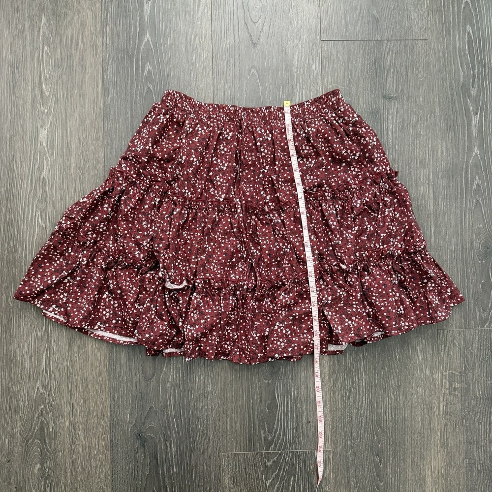 NWT‎ Hayden Los Angeles Floral Tiered Skirt Small Cottage Boho Western Concert - Picture 5 of 7